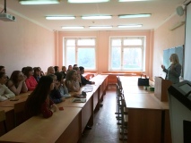 Встреча представителя Сбербанка со студентами