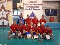 Сборная города Ельца - чемпион области по мини-футболу